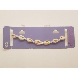 Claires Seashell Choker Necklace Beach Boho